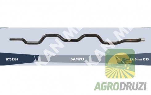 Вал соломотрясів Kan Metal d=35mm L=1510mm Sampo, MF R705367