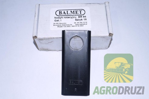 Ніж ротаційної косарки Balmet (ціна за 1 шт.) 5036/01-045