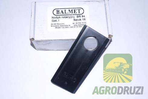 Ніж ротаційної косарки Balmet (ціна за 1 шт.) 5036/01-045