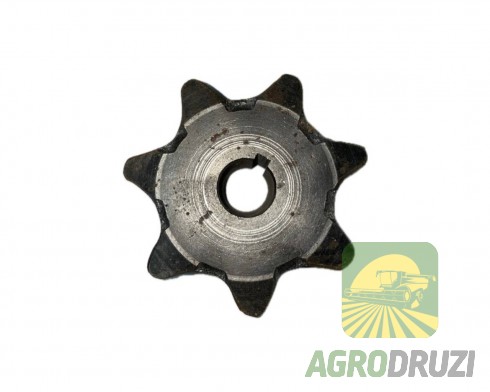 Зірочка елеватора z7 на шпонку d=22mm Volvo 800