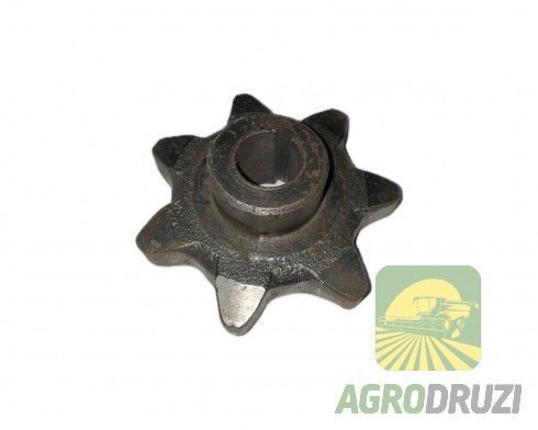 Зірочка елеватора z7 на шпонку d=22mm Volvo 800