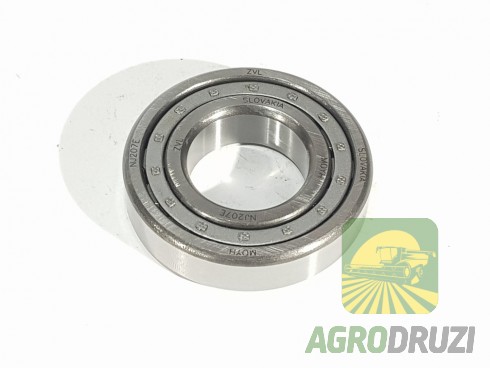 Підшипник роликовий 35x72x17mm NJ207 ZVL